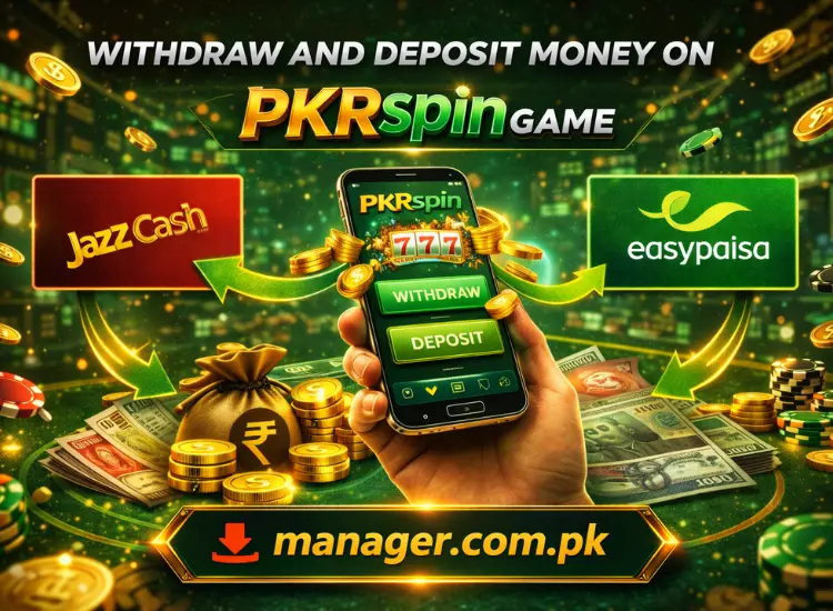 withdraw and deposit money on pkespin